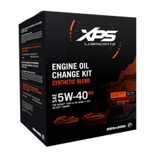 Load image into Gallery viewer, 4T 5W-40 Synthetic Blend Oil Change Kit for engines of 1500 cc or more