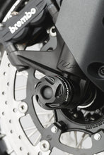 Load image into Gallery viewer, SW-MOTECH Front Axle Sliders (KTM 1050 Adventure '15+, 1190 Adv/R '13+, & 1290 Super Adventure '15+)