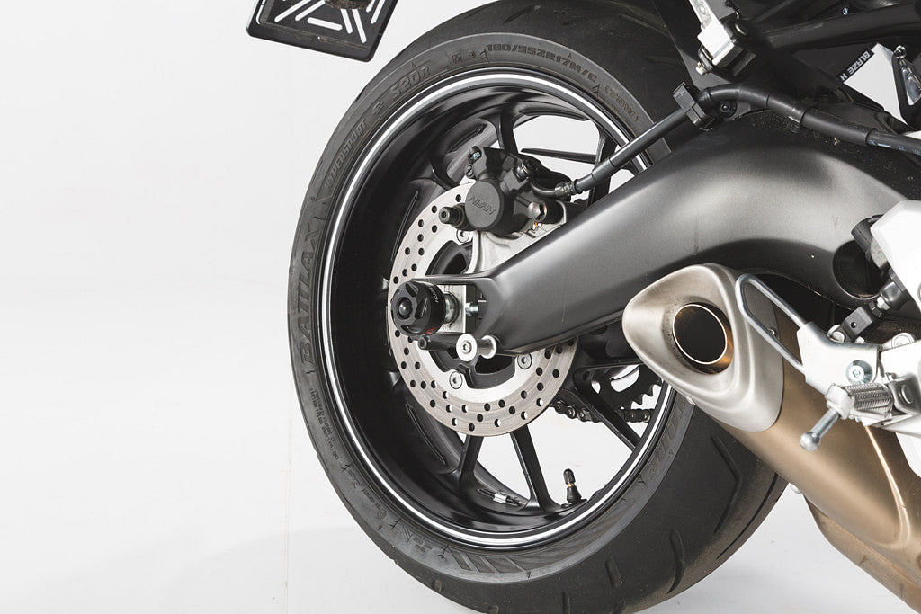 SW-MOTECH Rear Axle Slider (Yamaha FZ-09 '14+ & FJ-09 '15+)