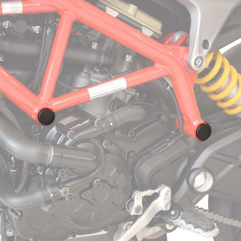 Frame End Caps, Ducati Hypermotard 820 & 939