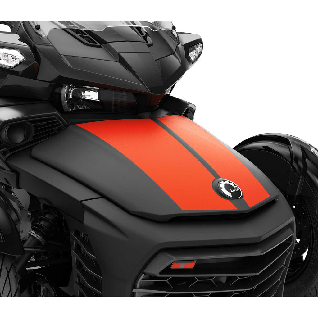 Hood Stripes Decal Kit / Can-Am Red