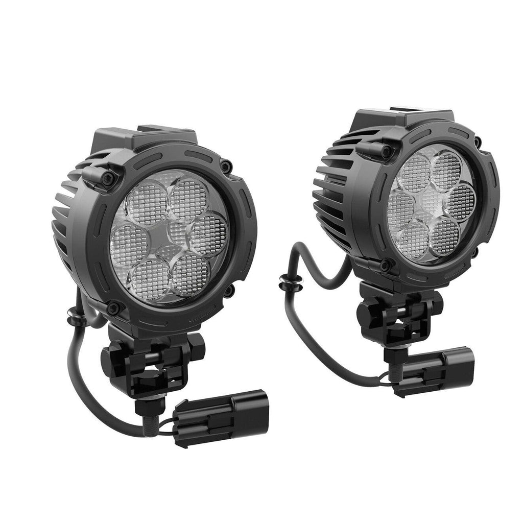 3.5″ (9 cm) LED Flood Lights (2 x 14 W)