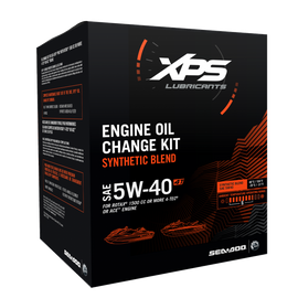 4T 5W-40 Synthetic Blend Oil Change Kit for engines of 1500 cc or more