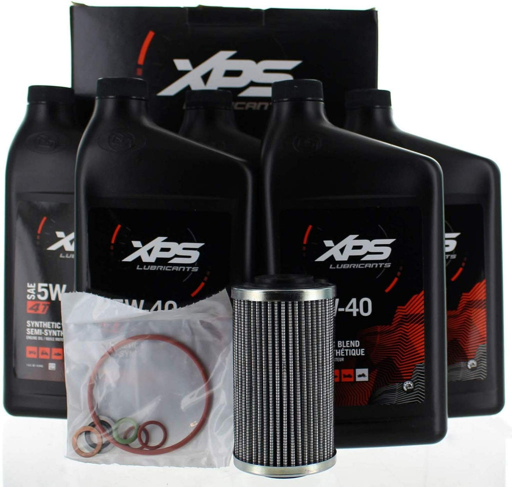 CAN AM SPYDER MAINTENANCE AND OIL CHANGE KIT (SM6 AND SE6) 5W40