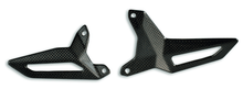 Load image into Gallery viewer, Carbon heel guard for rider footpegs - SBK