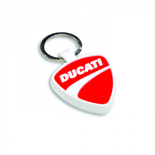 Load image into Gallery viewer, DUCATI SHIELD KEYCHAIN