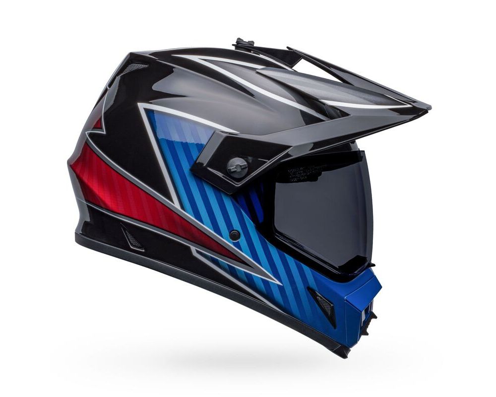 Bell Racing MX-9 Adventure MIPS Helmet Dalton Black /Blue