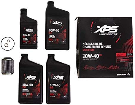 SKI DOO MAINTENANCE AND OIL CHANGE KIT FOR 900 ACE ENGINES (0W40)