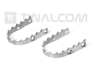 Twalcom Off-Road to Rally Footpeg Conversion Kit (Replacement Ring For Rally Pegs)