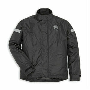 Ducati Strada 2 - Rain Jacket (Black)-M