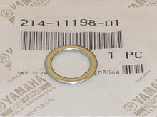 Load image into Gallery viewer, Yamaha OEM Drain Plug Crush Washer (FZ/FJ)